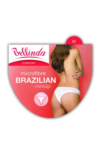 Dámské kalhotky brazilky BRAZILIAN MINISLIP - BELLINDA - tělová