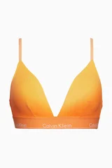 Oranžová podprsenka bez kostice Calvin Klein 4252