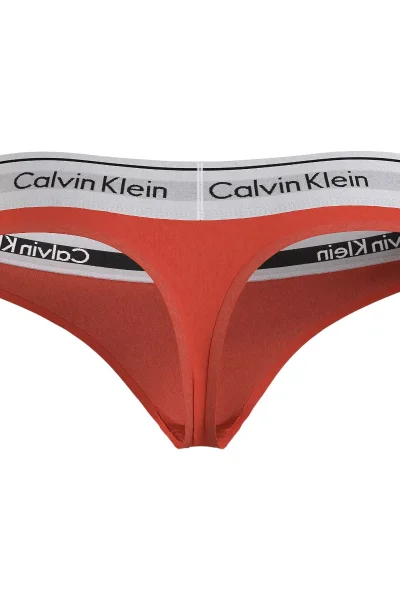 Dámská tanga Calvin Klein Oranžová