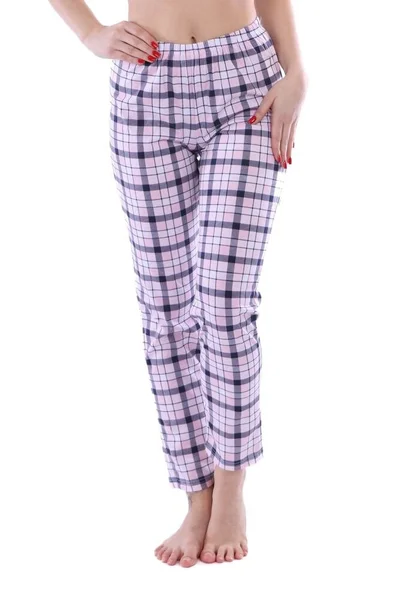 Dámské kostkované pyžamové kalhoty Regina
