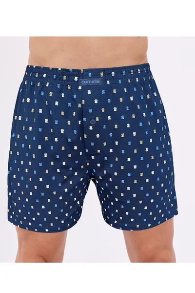 Pánské tmavě modré boxerky Comfort Cornette