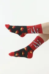 Bavlněné pánské ponožky s vtipným potiskem se zvířaty Moraj