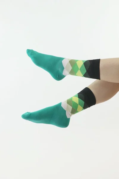 Vysoké unisex barevné ponožky Moraj