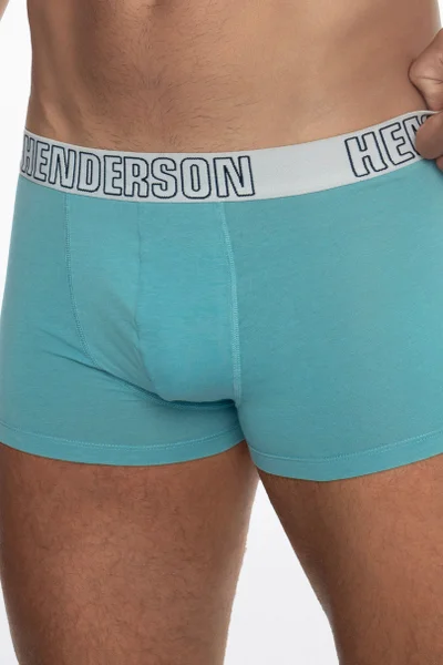 Modré pánské boxerky 2ks Henderson