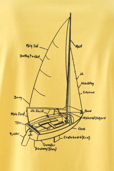 Pánské triko John Frank KZ298 BOARD