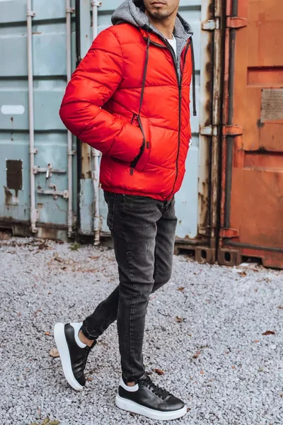 Bunda WinterFit pánská s kapucí - Dstreet